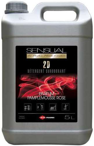 SENSUAL 2D PAMPLEMOUSSE ROSE DETERGENT SURODORANT 5L