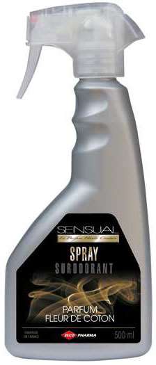 SENSUAL SPRAY SURODORANT FLEUR DE COTON 500ml x 12