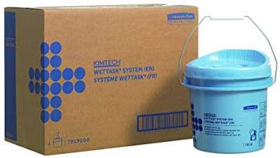 SEAU DISTRIBUTEUR pour ROULEAU ESSUYEUR KIMTECH WETTASK x 4