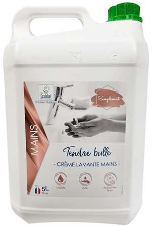 TENDRE BULLE CREME MAINS FLEUR DE LIN ECO EU 5L