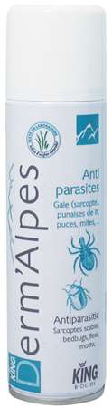 ANTI PARASITES KING DERM'ALPES 250ml x 12