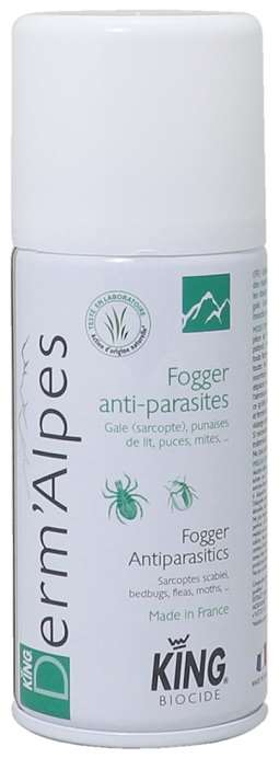 FOGGER ANTI-PARASITES ASSAINISSANT KING DERM'ALPES 150ml x12