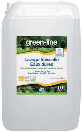 GREEN-LINE LAVAGE VAISSELLE EAUX DURES 10L