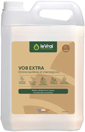 VRAI VO8 EXTRA NETTOYANT DESINFECTANT ODORISANT 5L