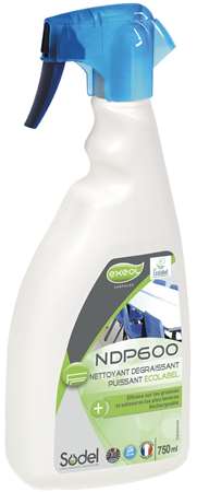 NDP600 NETTOYANT DEGRAISSANT PUISSANT ECOLOGIQUE 750ml x 6