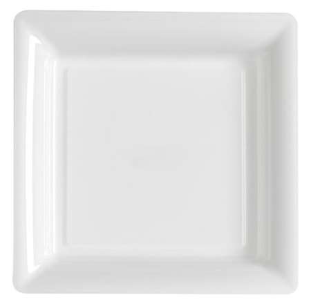 ASSIETTE CARREE d.180 BLANC PS x 180