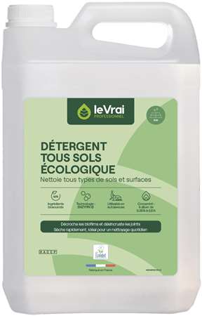 VRAI DETERGENT TOUS SOLS ECOLOGIQUE 5L