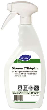 DIVOSAN ETHA-Plus DESINFECTANT SURFACES SR 750ml x 6