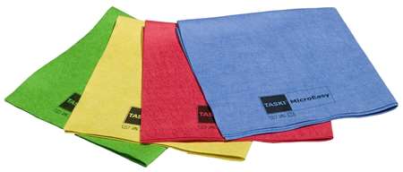 TASKI LAVETTES MICROFIBRE NT 'MicroEasy' 38x37cm ROUGE x 5