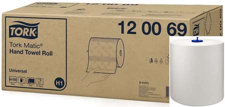 TORK EMR MATIC 'H1' BLANC UNIVERSAL 2F ECO EU 150m x 6rlx