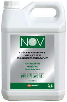 NOV'2D DETERGENT NEUTRE SURODORANT CITRON 5L