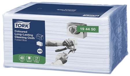 TORK CHIFFON 'W8' BLEU PREMIUM 1F FSC 40cp x 1