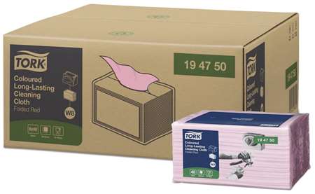 TORK CHIFFON 'W8' ROUGE PREMIUM 1F FSC 40cp x 1