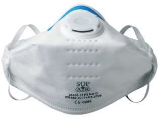 MASQUE COQUE PLIABLE AVEC VALVE FFP3 x 20