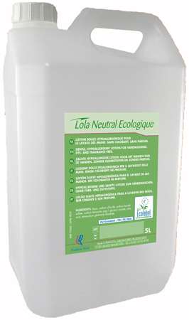 LOTION LAVANTE LOLA NEUTRAL ECOLOGIQUE 5L x 4