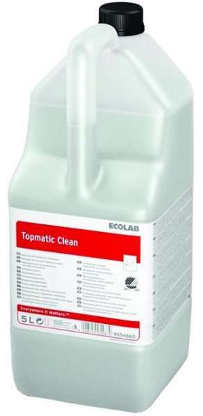 ECOLAB TOPMATIC CLEAN LIQUIDE CONCENTRE EAUX MOYENNES 5L x 4