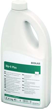 ECOLAB DIP-IT PLUS DETERGENT POUDRE RENOVATION 2.4kg x 6