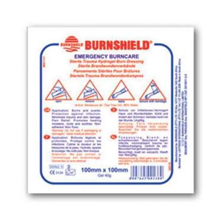 COMPRESSE ANTI-BRULURE HYDROGEL BURNSHIELD 10cmx10cm