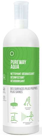 PUREWAY AQUA NETTOYANT DEGRAISSANT DESINFECTANT 1L x 6