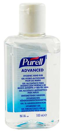 PURELL ADVANCED GEL HYDROALCOOLIQUE Flacon poche 100ml x 24