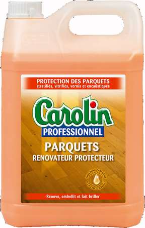 CAROLIN PROTECTEUR PARQUET AUTOLUSTRANTE SURFACE VITRIFIE 5L