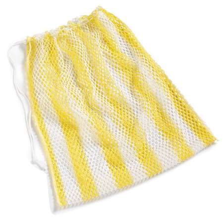 FILET DE RECUPERATION 30x60cm RAYE JAUNE/BLANC 30L