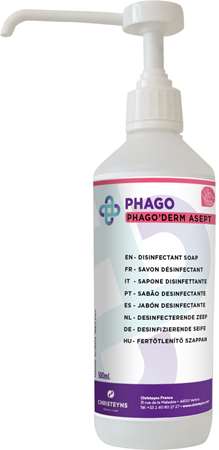 PHAGO'DERM ASEPT SAVON DESINFECTANT 500ml