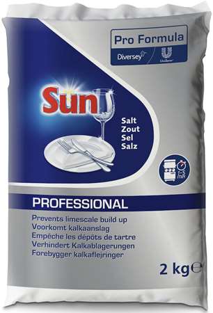 SUN PROFESSIONAL DISHWASH SALT SEL REGENERANT 2kg x 6