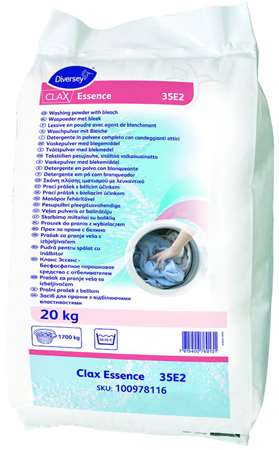 CLAX ESSENCE LESSIVE POUDRE AGENT DE BLANCHIMENT 20kg