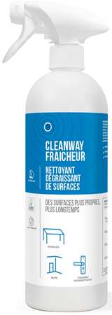 CLEANWAY FRAICHEUR NETTOYANT DEGRAISSANT SURFACES 750ml x 6