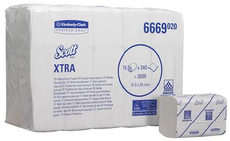 EMP SCOTT Xtra 20x31,5cm 1F BLANC ECO EU 240cp x 15pq