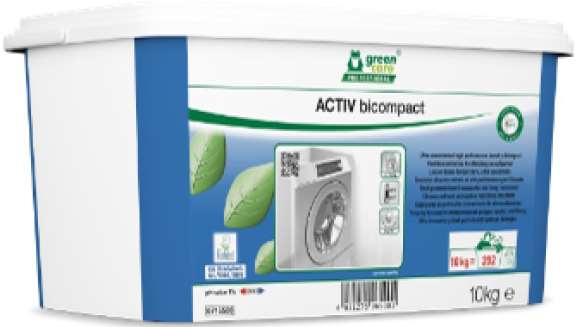 GREEN CARE ACTIV BICOMPACT (baril) LESSIVE BASSE TEMP 10kg