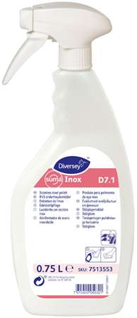 SUMA INOX D7.1 NETTOYAGE & PROTECTION INOX 750ml x 6