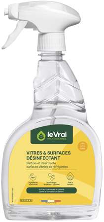 VRAI VITRES & SURFACES DESINFECTANT (vsd) 750ml x 6