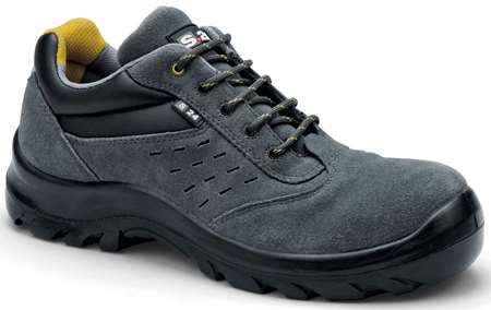 CHAUSSURE DE SECURITE BASSE 'CABANA S1P' VELOURS GRIS T:38