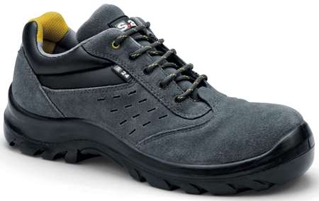 CHAUSSURE DE SECURITE BASSE 'CABANA S1P' VELOURS GRIS T:43