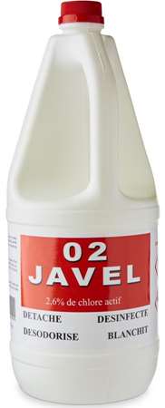 JAVEL Dilué (2.6% Chlore Actif) 1L