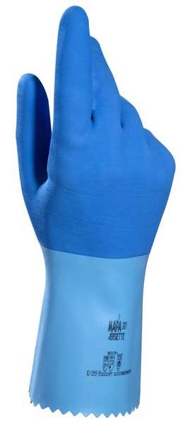 GANT PROTECTION CHIMIQUE 'JERSETTE 301' BLEU FSC TAILLE 6