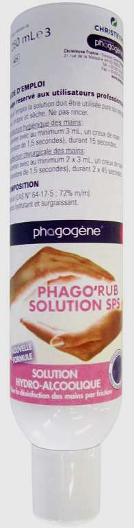 PHAGO'RUB SOLUTION SPS HYDROALCOOLIQUE AEROSOL 250ml x 12