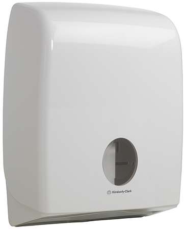 DISTRIBUTEUR PAPIER TOILETTE PLIE ABS BLANC (5pq) AQUARIUS