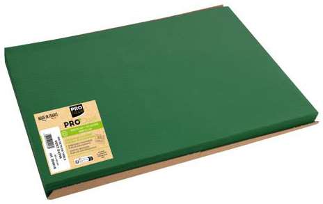 SET DE TABLE PAPIER GAUFRE 30x40cm VIF VERT SAPIN PEFC x 500