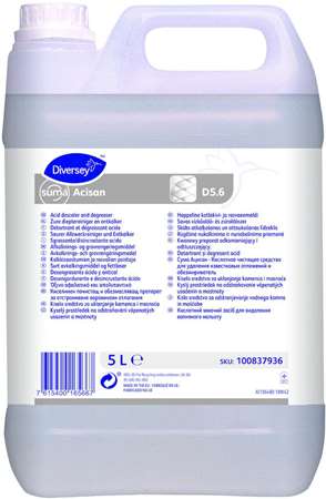 SUMA ACISAN D5.6 DETERGENT DETARTRANT DESINCRUSTANT 5L x 2