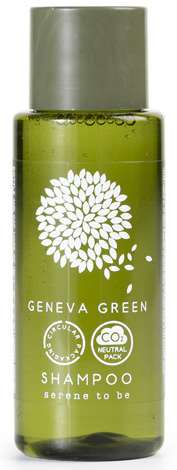 SHAMPOING 'GENEVA GREEN' flacon 30ml x 300