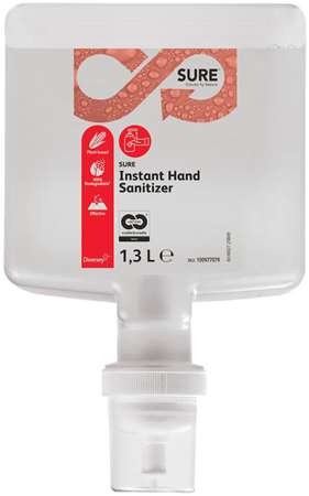 SURE INSTANT HAND SANITIZER SAVON DESINF IntelliCare 1.3L x4