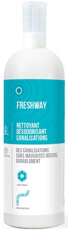 FRESHWAY NETTOYANT DESODORISANT CANALISATIONS 1L x 6