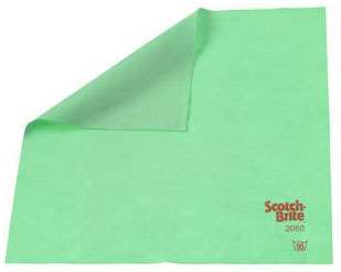 LAVETTES NT MICROFIBRE 'SB2060' 40x36cm VERTE x 10