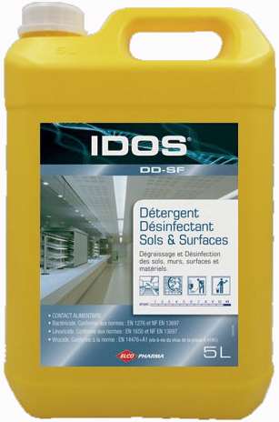 IDOS DD-SF DEGRAISSANT DESINF BACTERICIDE 5L