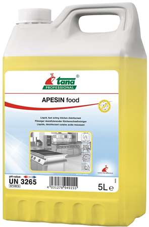 APESIN FOOD DETARTRANT DESINFECTANT ACIDE MOUSSANT 5L