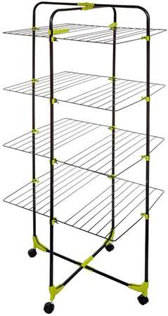 ETENDOIR A LINGE TOUR BLANC H169cm (40m d'étendage)