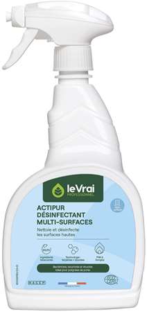 VRAI ACTIPUR DESINFECTANT MULTI-SURFACE PAE ECOCERT 750ml x6